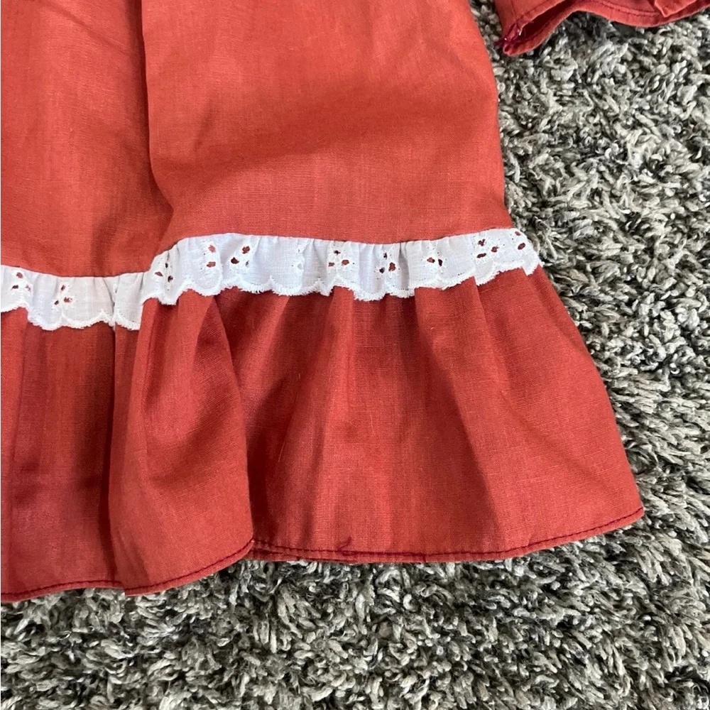 VINTAGE Disney Winnie The Pooh Sears Roebuck & Co Dress Smocked 70s Size 4T